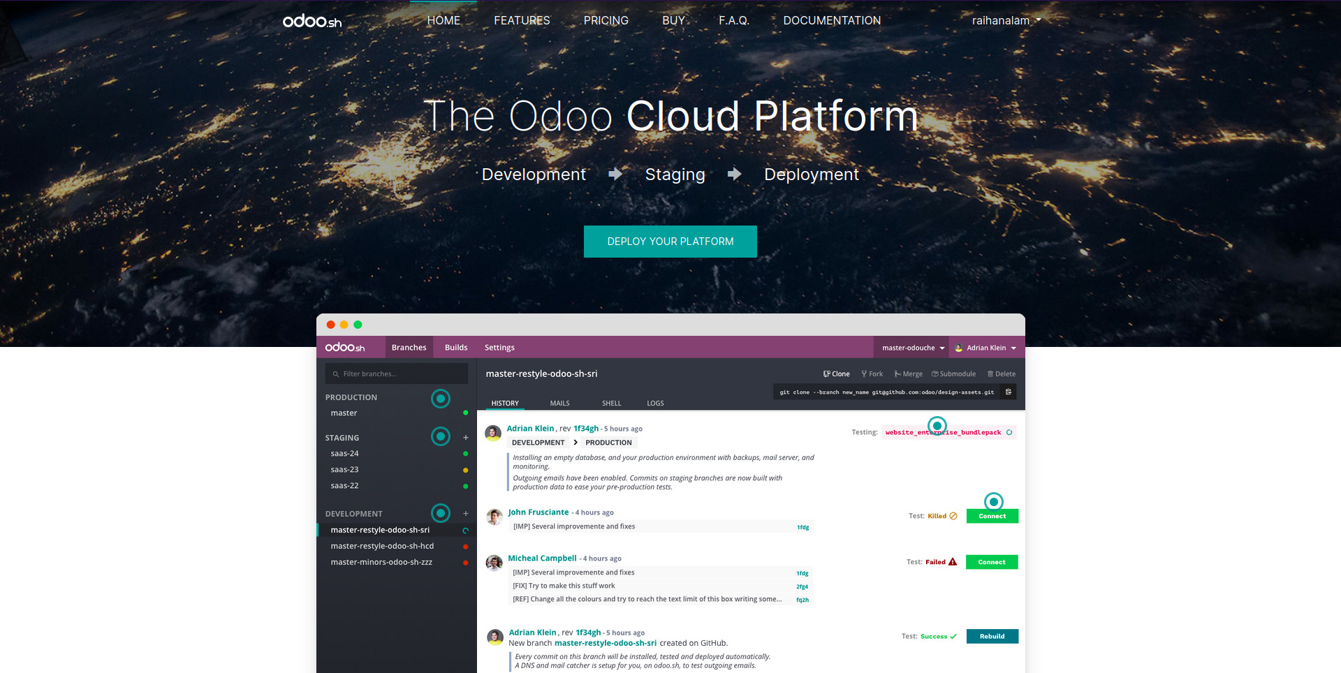 Odoo ERP Development Customization & Deployment